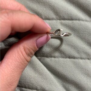 James Avery initial Ring
